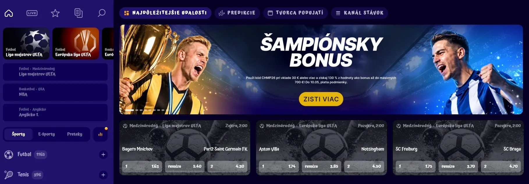 Najlepšie zahraničné online kasína pre Slovákov 2026 Športové stávkovanie s medzinárodným pokrytím